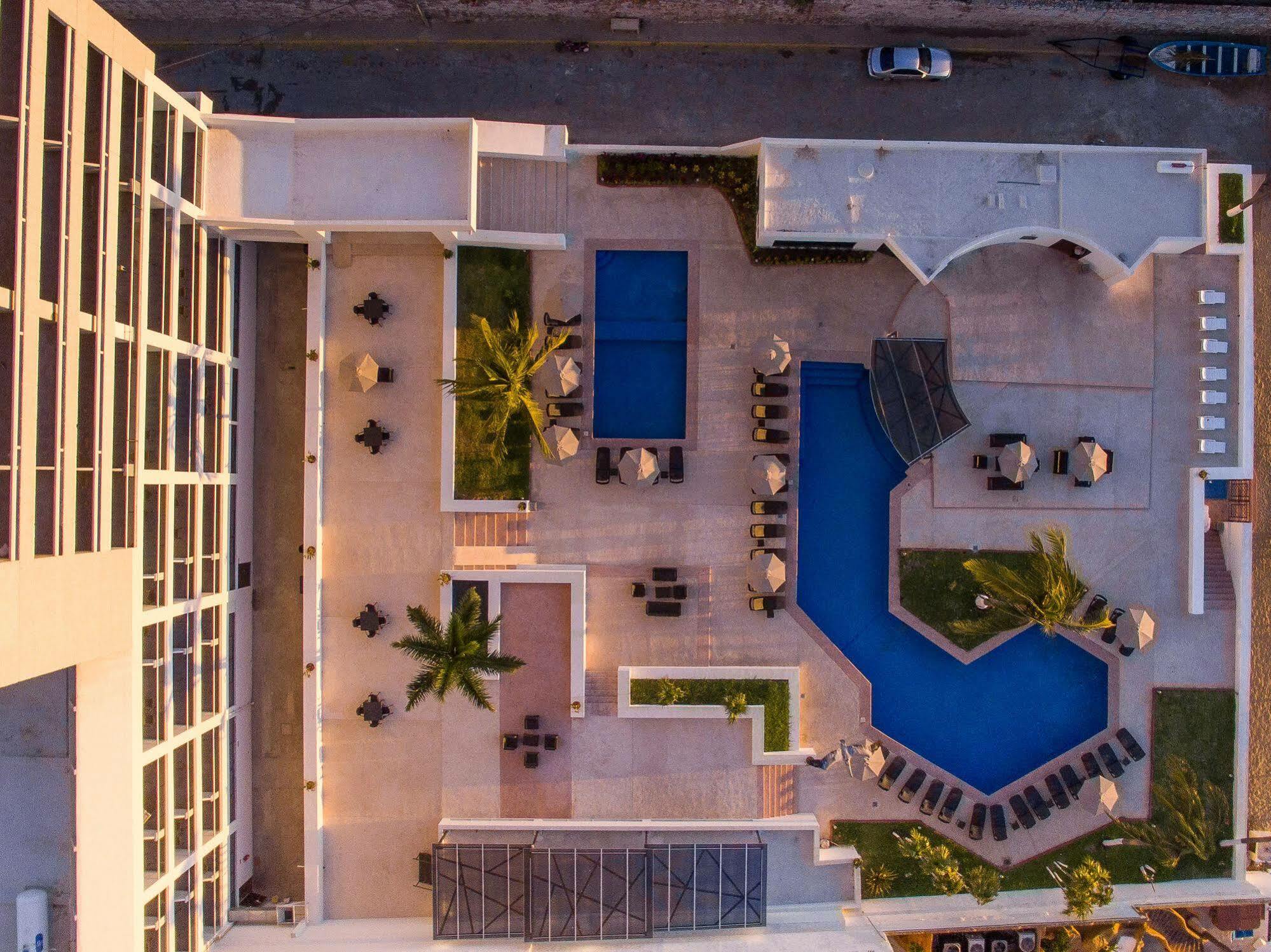 Ocean View Beach Hotel Мазатлан Екстер'єр фото